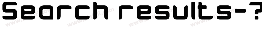 Search results字体转换